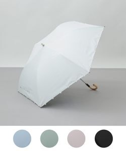 予約販売【WEB限定】サマーシールド パール晴雨兼用傘（折りたたみ・トップフラット）＜4月下旬~順次発送予定＞