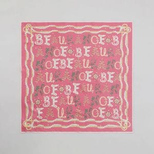 【 Beaurance （ビューランス）】シルクツイルレギュラースカーフ