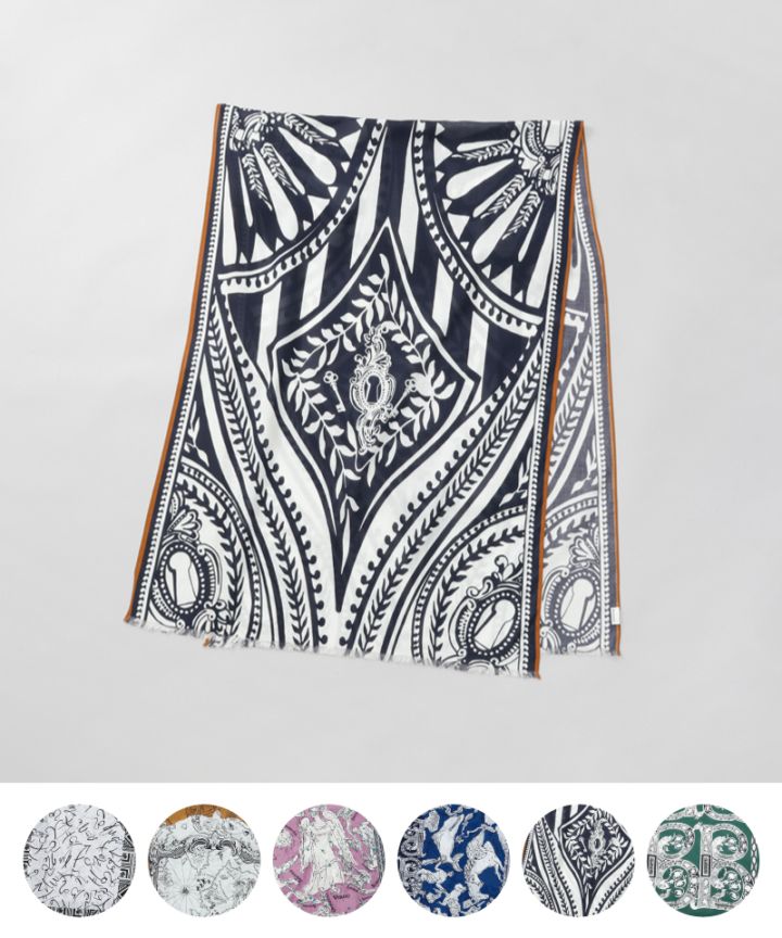 【 Beaurance （ビューランス）】コットンシルクストール