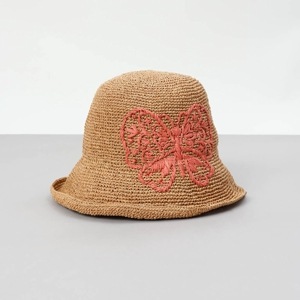 【 ANNA SUI(アナ スイ)】バタフライコードペーパー手編みブルトンハット