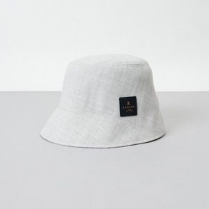 【 LANVIN en Bleu （ランバン オン ブルー）】横ハギバケットハット