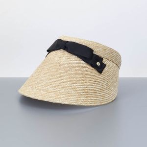 【 LANVIN COLLECTION(ランバン コレクション) 】麦クリップバイザー