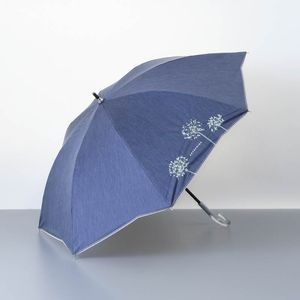【 ANTEPRIMA(アンテプリマ)】フラワーラメ刺しゅう晴雨兼用パラソル(長傘)