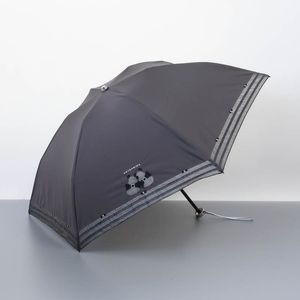 【 ANTEPRIMA（アンテプリマ）】パンダカットワークオーガンジー切継ぎ晴雨兼用パラソル(折りたたみ傘)