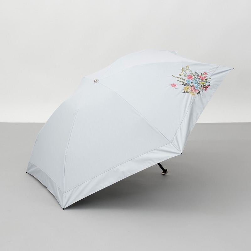 現行品 新品未使用 Beaurance 折りたたみ傘 晴雨兼用 ホワイト Beaurance 傘
