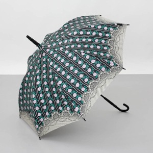 【 ANNA SUI(アナ スイ)】RESORT花柄プリント雨傘(長傘)