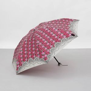 【 ANNA SUI（アナ スイ）】RESORT花柄プリント雨傘（折りたたみ傘）