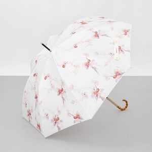 【 JILL STUART（ジル スチュアート）】グラデーションフラワープリント雨傘(長傘)