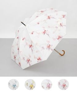 【 JILL STUART（ジル スチュアート）】グラデーションフラワープリント雨傘(長傘)