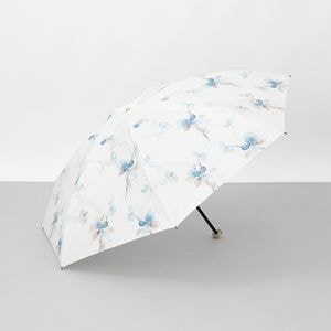 【 JILL STUART(ジル スチュアート)】グラデーションフラワープリント雨傘(折りたたみ傘)