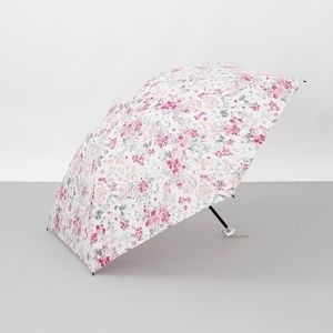 【 JILL STUART（ジル スチュアート）】ヴィンテージフラワープリント雨傘（折りたたみ傘）