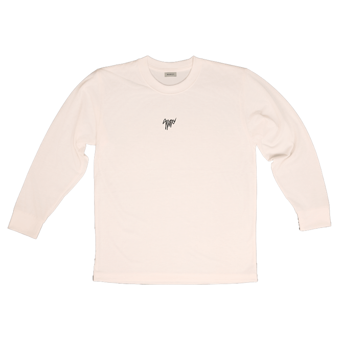【 momiji  】 Long sleeve T the logo recycle polyester