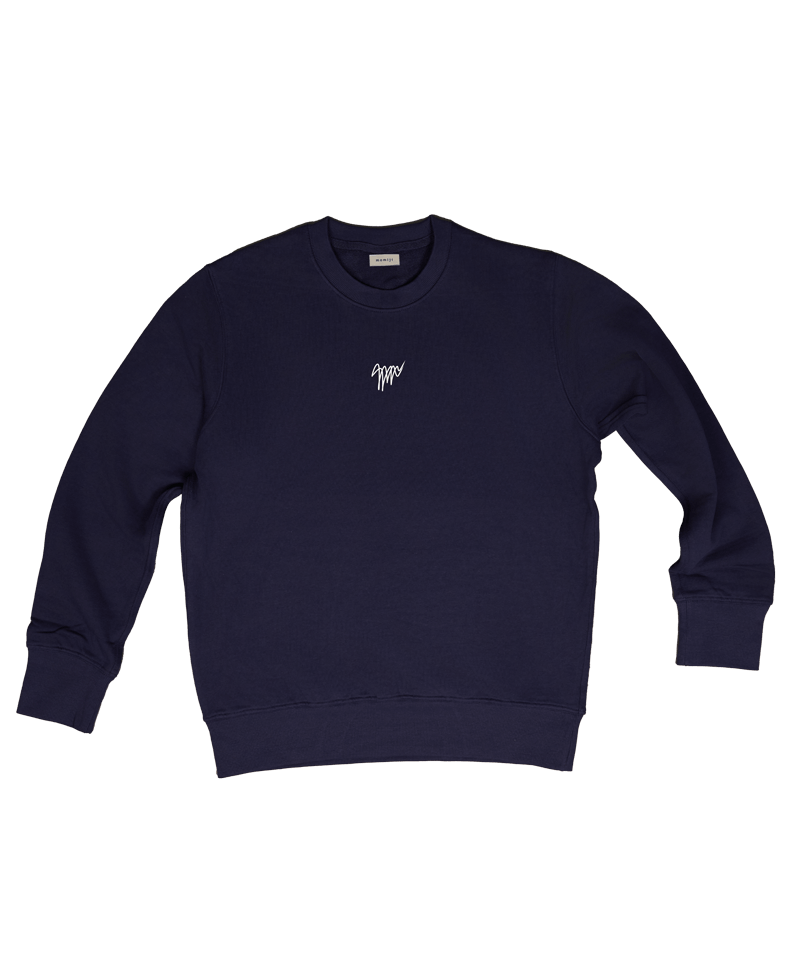 【 momiji 】 Sweat T the logo organic cotton