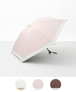 【WEB限定】サマーシールド バイカラー晴雨兼用傘（折りたたみ・クイックオープン）