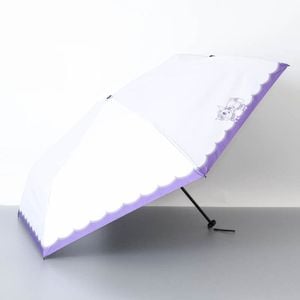 【 ANNA SUI（アナ スイ）】マイメロディ&クロミ 晴雨兼用傘（折りたたみ傘）シルエット