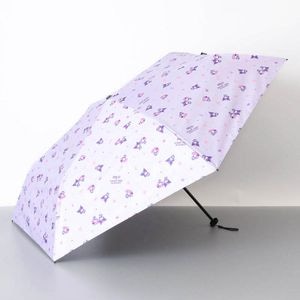 【 ANNA SUI（アナ スイ）】マイメロディ&クロミ 晴雨兼用傘（折りたたみ傘）総柄