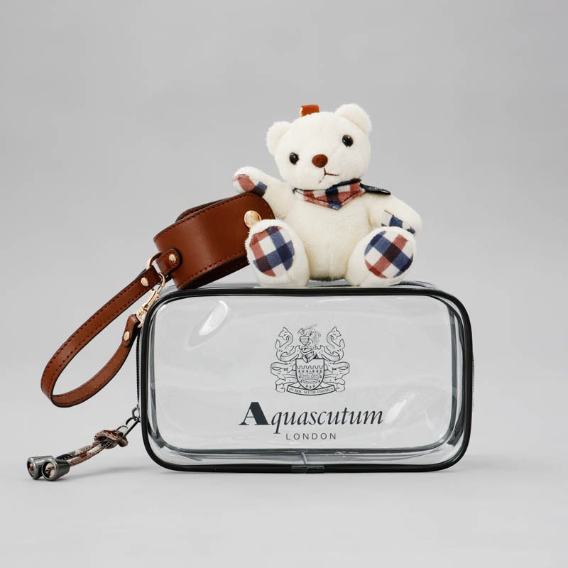 【 Aquascutum（アクアスキュータム）】ストール・マフラークリップ（くま）