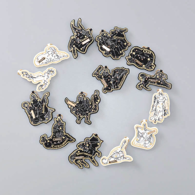 otona MUSE 12月号掲載【 Beaurance （ビューランス）】星座刺しゅうブローチ