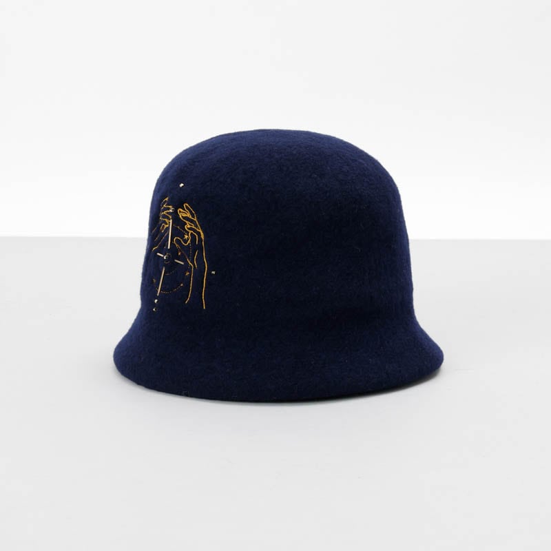 ◎Lola HATS ローラハット ◎ナイロンハット帽子ネイビー濃紺 ◎Lola HATS ローラハット ◎ナイロンハット帽子ネイビー濃紺