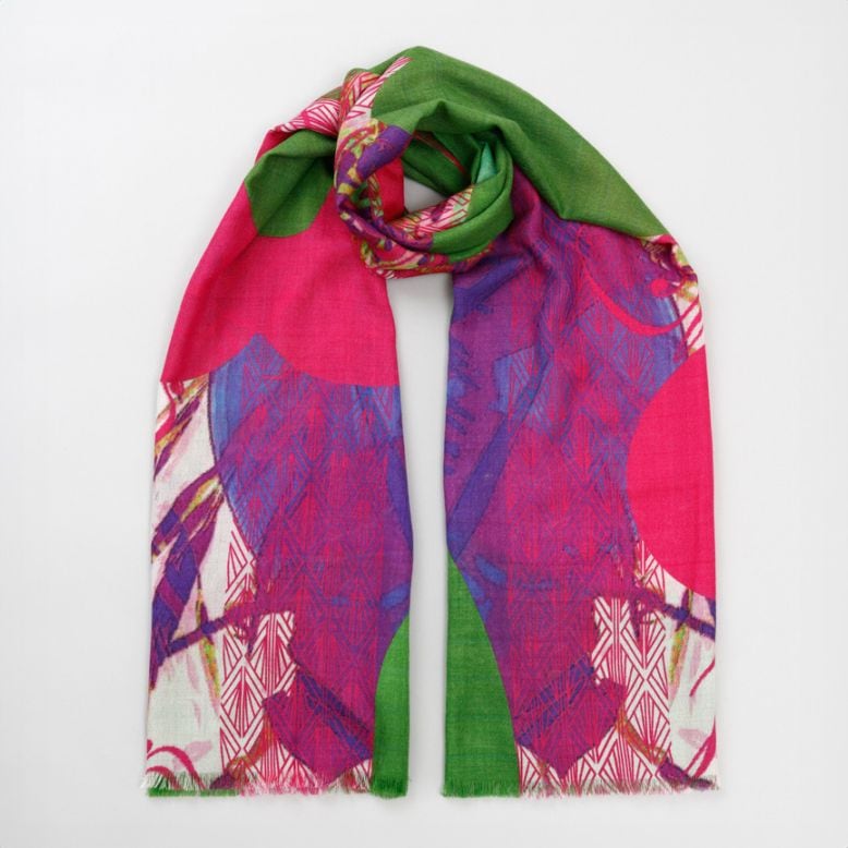 あやはな　LANVIN　大判カシミヤストール あやはな LANVIN 大判カシミヤストール LANVIN ランバン シルク