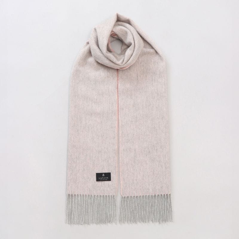 foulatelier スワロフスキー カシミヤ クリームホワイト マフラー foulatelier スワロフスキー カシミヤ クリームホワイト マフラー