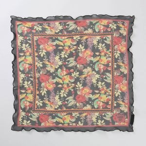 【 ANNA SUI（アナ スイ）】フリルヘムプチスカーフ(WASH)