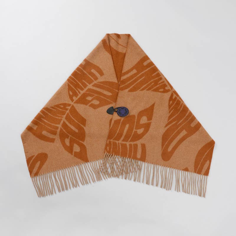 【 ANNA SUI(アナ スイ)】ボタン付きウールジャカード羽織り(WASH)