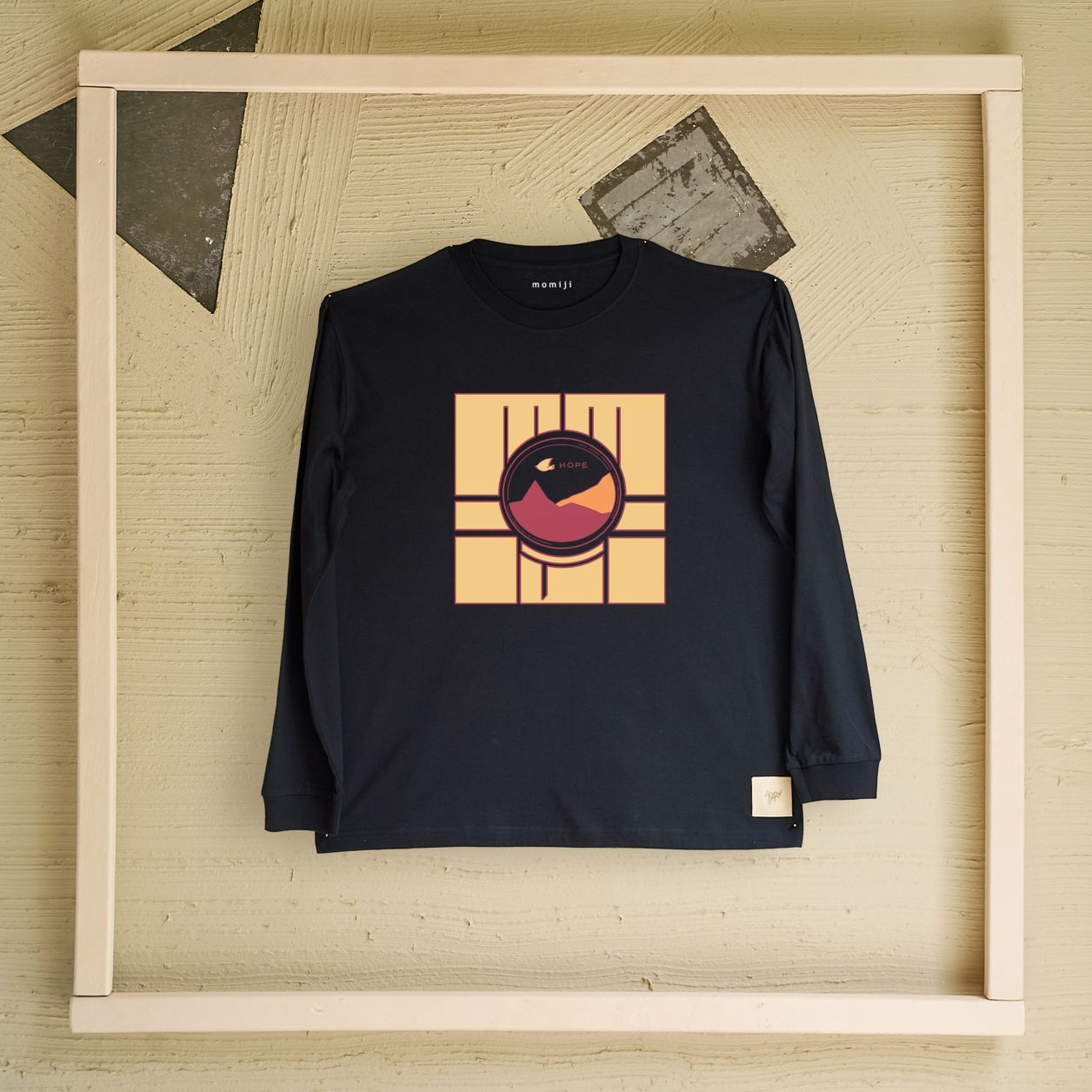 【 momiji 】 Long sleeve T the Art -HOPE-