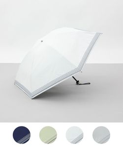 【 BLAO（ブラオ）】サマーシールド　刺しゅう晴雨兼用傘(折りたたみ傘)