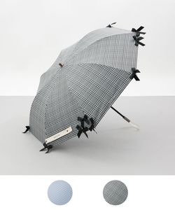 【 JILL STUART（ジル スチュアート）】・WEB限定・　リボン付き晴雨兼用パラソル(折りたたみ)