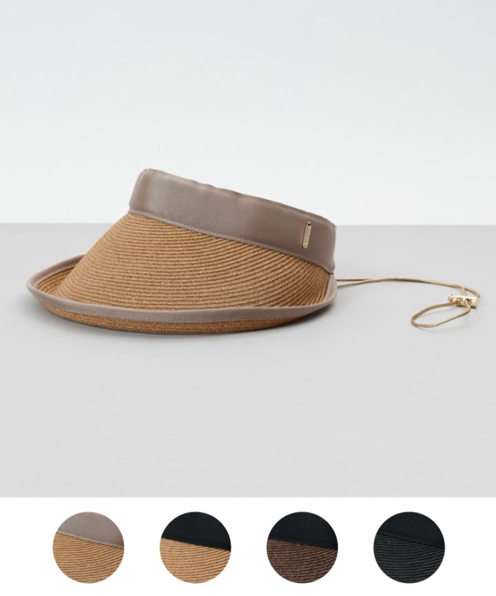 【 Beaurance （ビューランス）】ペーパーブレードエッジアップクリップバイザー