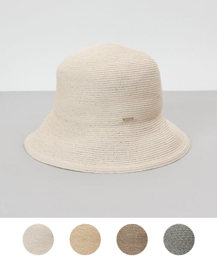 【 Beaurance （ビューランス）】スパンコールペーパーブレードクロッシェハット