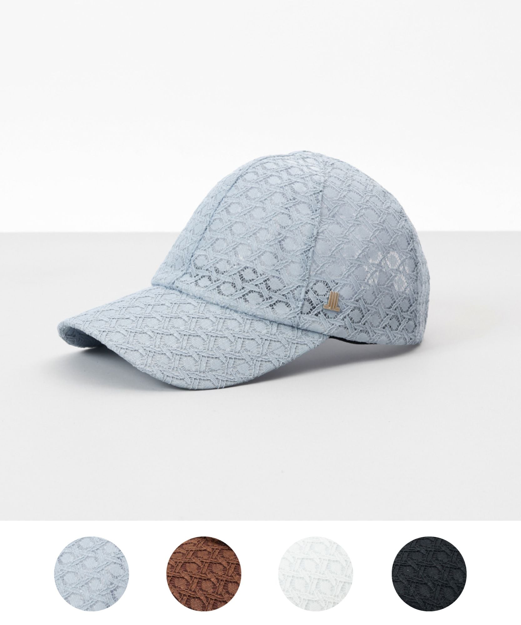 【 LANVIN en Bleu （ランバン オン ブルー）】レースキャップ