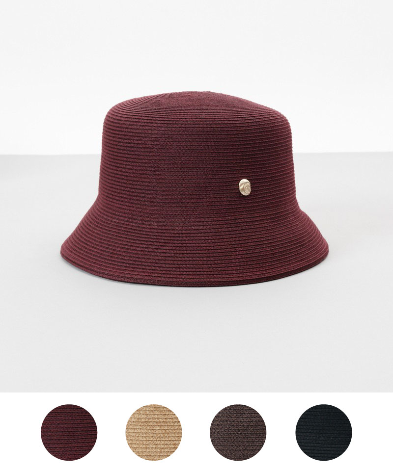 【 LANVIN COLLECTION（ランバン コレクション） 】シルクブレードクロッシェハット