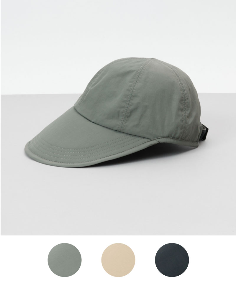 【WEB限定】サマーシールド　広つばキャップ