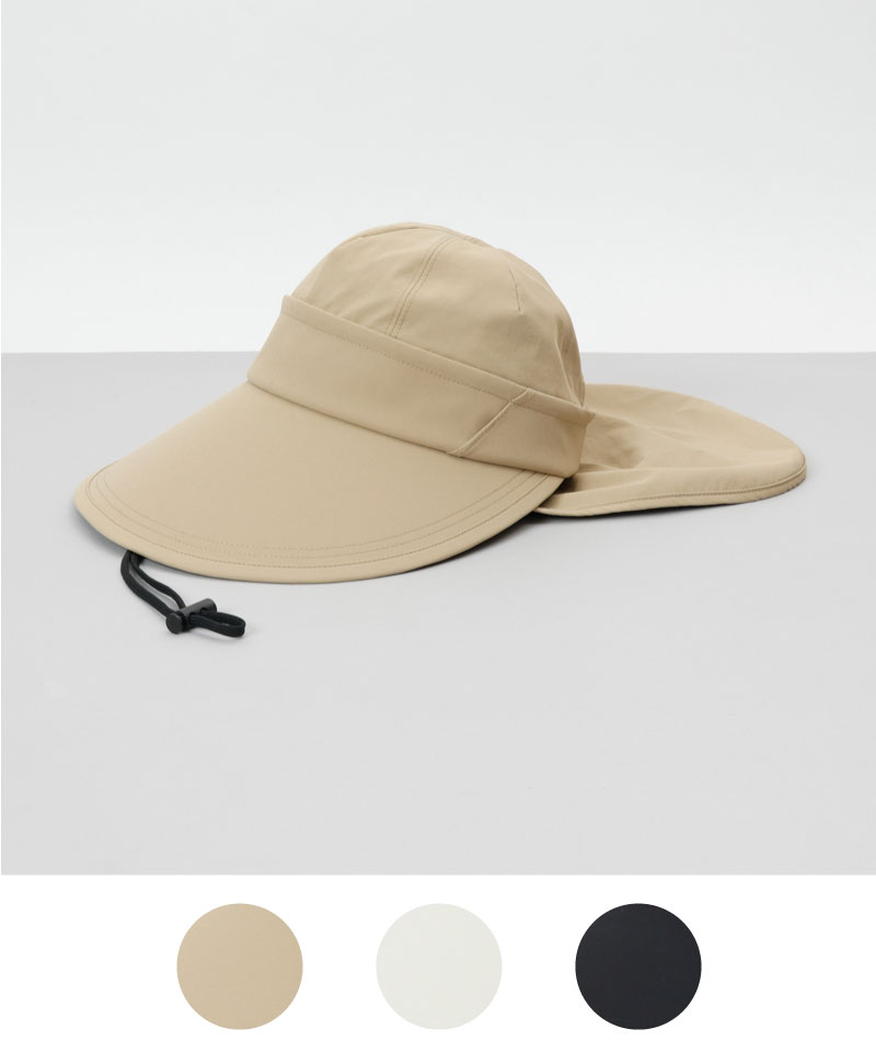 【WEB限定】サマーシールド　ジョッキーバイザーハット