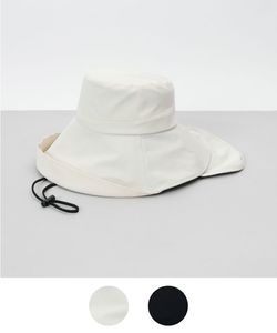 【WEB限定】サマーシールド　エッジアップ広つばハット