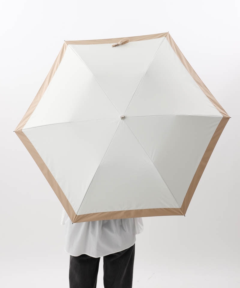 WEB限定】 バイカラー晴雨兼用傘（折りたたみ・トップフラット