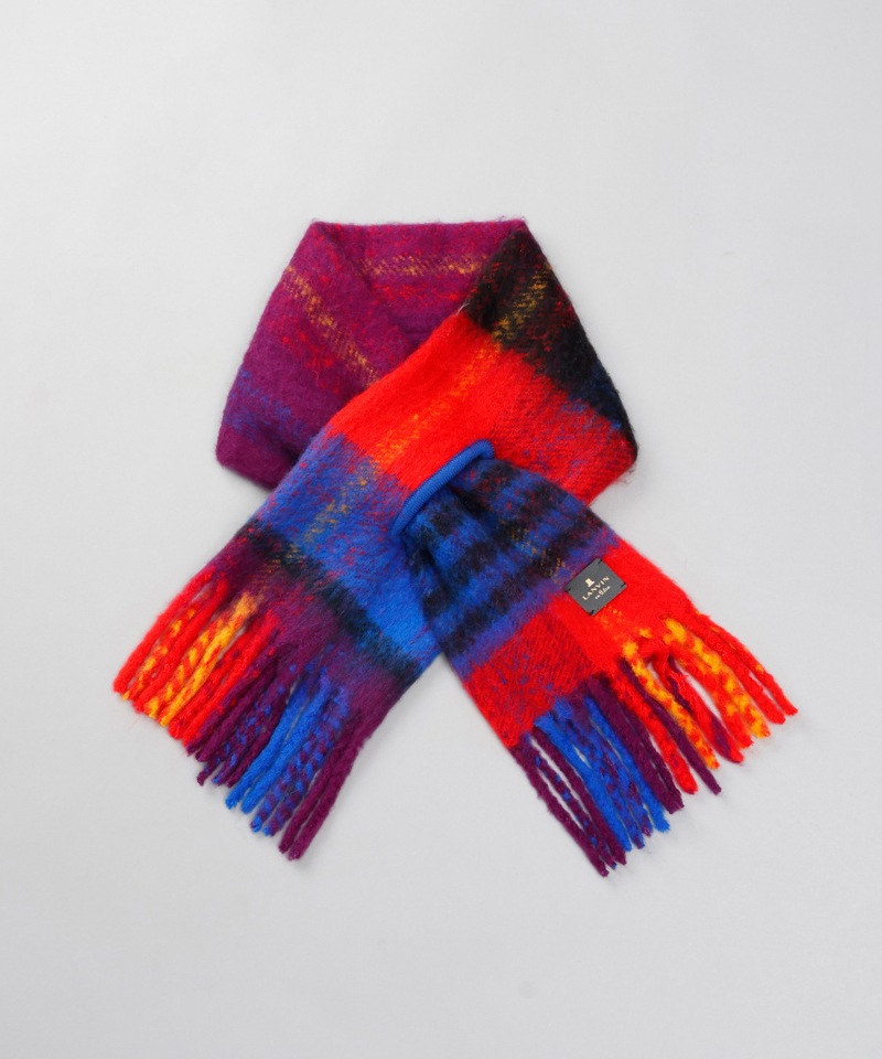 LANVIN マルチカラー 絵画柄 チェック柄 家屋 森林 総柄 CONCEPT | LANVIN COLLECTION | ランバン コレクション公式