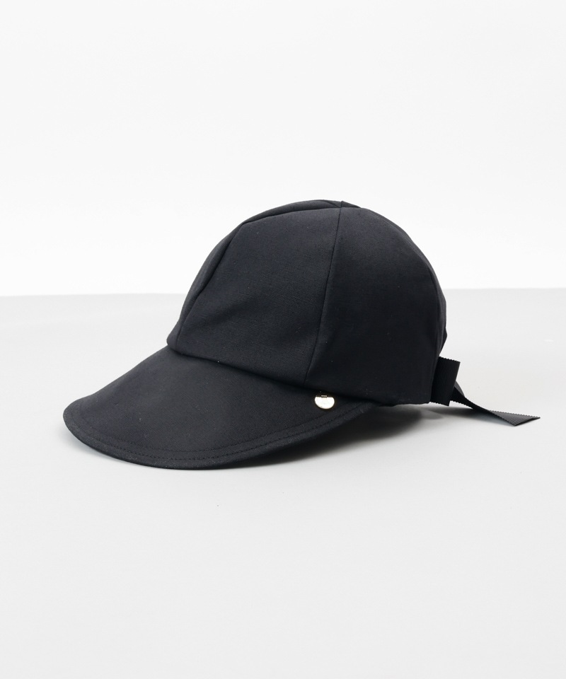 【 LANVIN en Bleu （ランバン オン ブルー）】リネンキャスケット