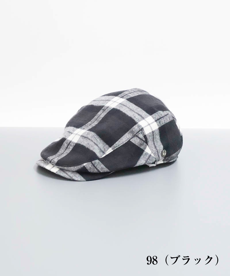 【 Tokio hat （トーキョーハット）】 チェックハンチング