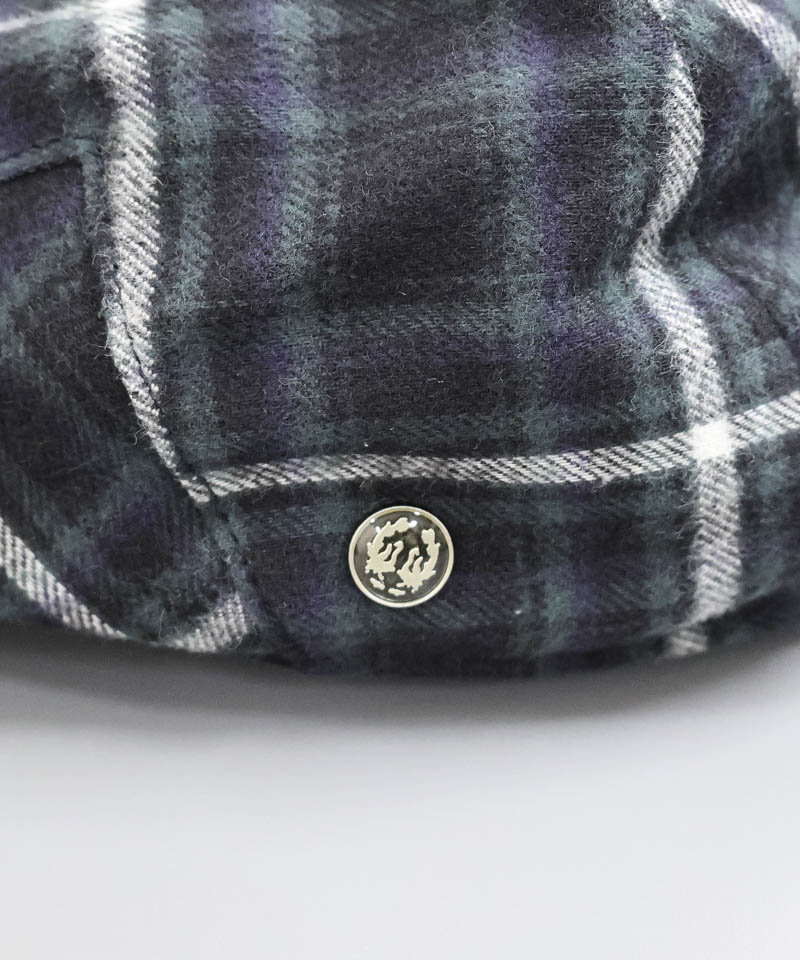 【 Tokio hat （トーキョーハット）】 チェックハンチング