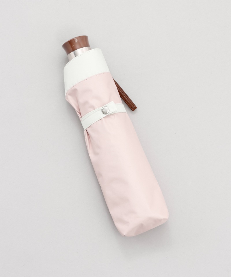 【WEB限定】 バイカラー晴雨兼用傘（折りたたみ・クイックオープン）