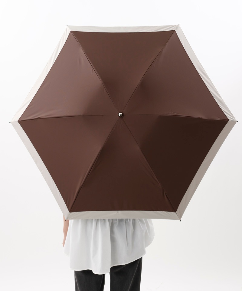 【WEB限定】 バイカラー晴雨兼用傘（折りたたみ・クイックオープン）