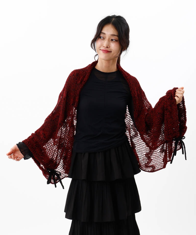 ANNA SUI（アナ スイ）】リボン付きセミストール(WASH)ブランド別