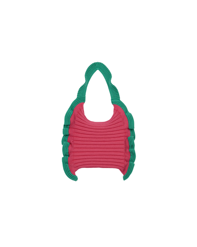 PLEATS MAMA(プリーツママ)】RUFFLE MINI TOTE BAG ラッフル