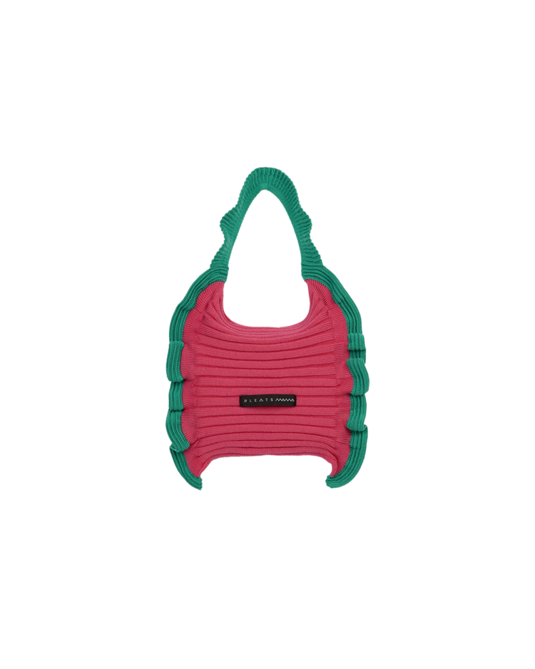 【PLEATS MAMA(プリーツママ)】RUFFLE MINI TOTE BAG ラッフルミニトートバッグ