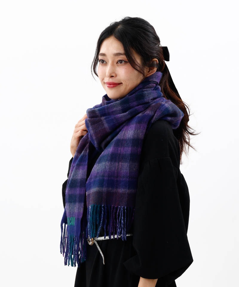 ANNA SUI（アナ スイ）】ウールチェックストール(WASH)タイプ別