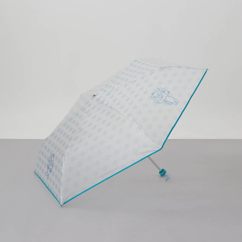EXPO2025ミャクミャクオンリーフェイスビニール傘(折りたたみ傘)🄫Expo