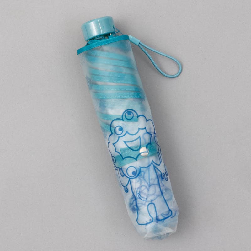 EXPO2025ミャクミャクオンリーフェイスビニール傘(折りたたみ傘)🄫Expo